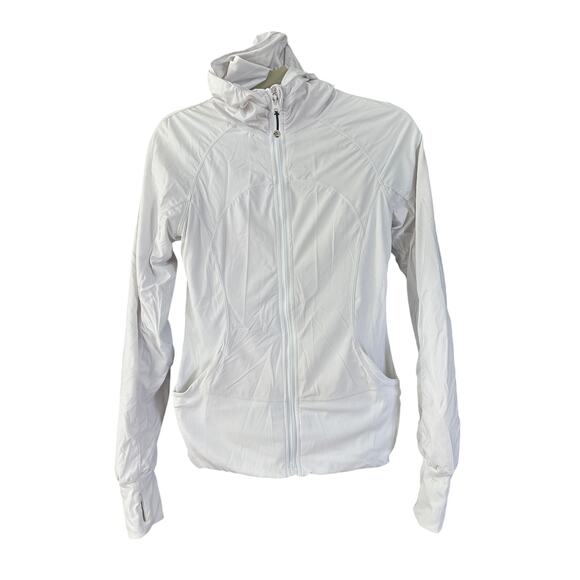 Lululemon In Flux Jacket – White Size 6 - Picture 4 of 8